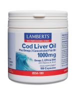 Lamberts Cod Liver Oil 1000mg Tablets 180