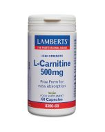 Lamberts L-Carnitine 500mg Caps 60