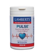 Lamberts Pulse Pure Fish Oil & CoQ-10 Capsules 90