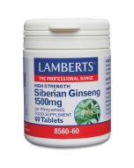 Lamberts Siberian Ginseng 1500mg Tablets 60