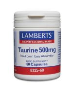 Lamberts Taurine 500mg Capsules 60