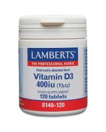 Lamberts Vitamin D3 400iu Tablets 120