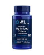 Life Extension High Potency Optimized Folate Tabs 30
