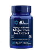 Life Extension Lightly Caffeinated Mega Green Tea Extract Vcaps 100