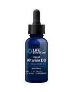 Life Extension Liquid Vitamin D3 50mcg (Mint) 29ml