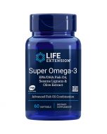 Life Extension Super Omega-3 EPA/DHA with Sesame Lignans & Olive Extract Softgels 60