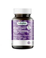 Lifeplan High Strength Cod Liver Oil 1000mg Caps 90