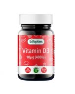 Lifeplan Vitamin D3 400iu Tablets