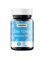 Lifeplan Zinc (Gluconate) 10mg Tablets