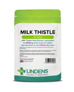 Lindens Milk Thistle Seed Extract 100mg (2000mg eq) Tablets 120