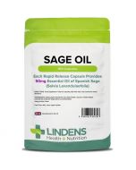 Lindens Sage 50mg Essential Oil Caps 100
