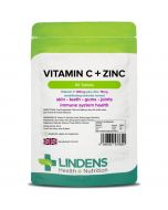 Lindens Vitamin C + Zinc Tablets 90