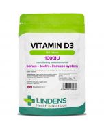 Lindens Vitamin D3 1000iu Tablets 120