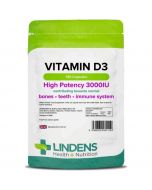 Lindens Vitamin D3 3000IU Capsules 120
