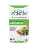 Living Nutrition Organic Fermented Astragalus Caps 60
