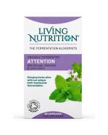 Living Nutrition Organic Fermented Attention Capsules 60
