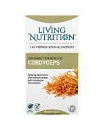 Living Nutrition Organic Fermented Cordyceps Caps 60