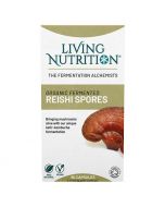 Living Nutrition Organic Fermented Reishi Spore Caps 60