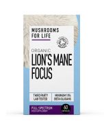 Mushrooms for Life Organic Lion's Mane Focus Capsules 60