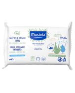 Mustela Organic Cotton Water Wipes 60