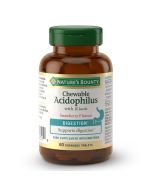  Nature's Bounty Chewable Acidophilus Tablets 60 