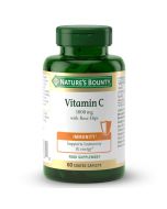 Nature's Bounty Vitamin C 1000mg with Rose Hips Caplets 60