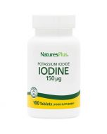 Nature's Plus Potassium Iodide 150mcg Iodine Tablets 100
