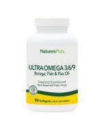 Nature's Plus Ultra Omega 3-6-9 1200mg Softgels 90