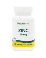  Nature's Plus Zinc 50mg Tablets 90