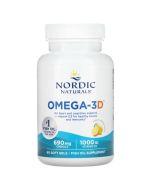 Nordic Naturals Omega-3D 690mg Lemon Softgels 60