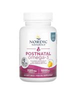 Nordic Naturals Postnatal Omega-3 1120mg Lemon Softgels 60