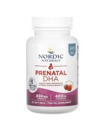 Nordic Naturals Prenatal DHA 830mg Omega-3 + 400iu D3 Strawberry Softgels 90