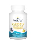 Nordic Naturals Ultimate Omega in Fish Gelatin 1280mg Lemon Softgels 60