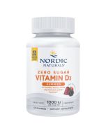 Nordic Naturals Vitamin D3 Zero Sugar Wild Berry Gummies 60