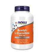 NOW Foods Acetyl-L-Carnitine 500mg Capsules 200