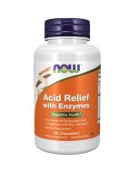 NOW Foods Acid Relief with Enzymes Chewables 60