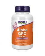 NOW Foods Alpha GPC 300mg Capsules 60