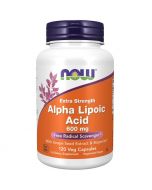 NOW Foods Alpha Lipoic Acid with Grape Seed Extract & Bioperine 600mg Capsules 120