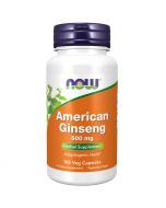 NOW Foods American Ginseng 500mg Capsules 100