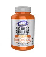 NOW Foods Arginine & Citrulline Capsules 120