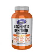 NOW Foods Arginine & Ornithine 500/250 Capsules 250