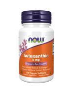 NOW Foods Astaxanthin 4mg Veg Softgels 60