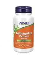 NOW Foods Astragalus Extract 500mg Capsules 90