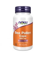 NOW Foods Bee Pollen 500mg Capsules 100