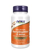 NOW Foods BerryDophilus 10 Billion (Extra Strength) Chewables 50