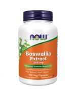 NOW Foods Boswellia Extract Plus Turmeric Root Extract 250mg Capsules 120