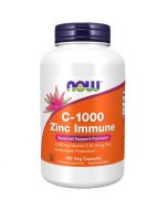 NOW Foods C-1000 Zinc Immune Capsules 180