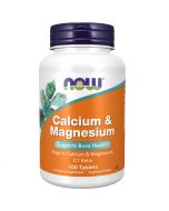 NOW Foods Calcium & Magnesium Tablets 100