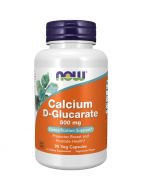 NOW Foods Calcium D-Glucarate 500mg Capsules 90