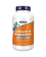 NOW Foods Calcium & Magnesium Tablets 250